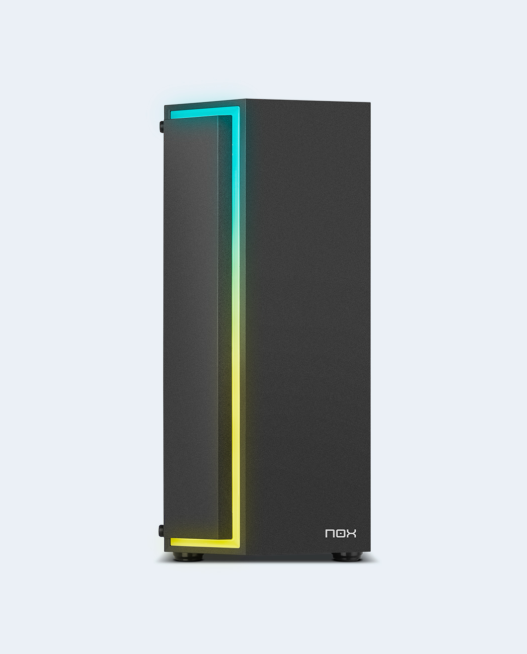 Nox Infinity Gamma, toque vanguardista a precio ajustado en este nuevo PC case
