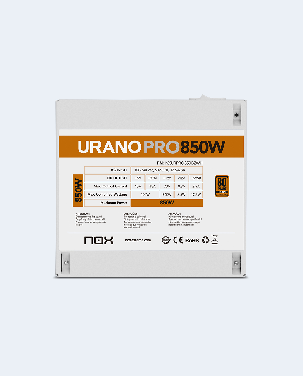 URANO PRO White 850W Bronze