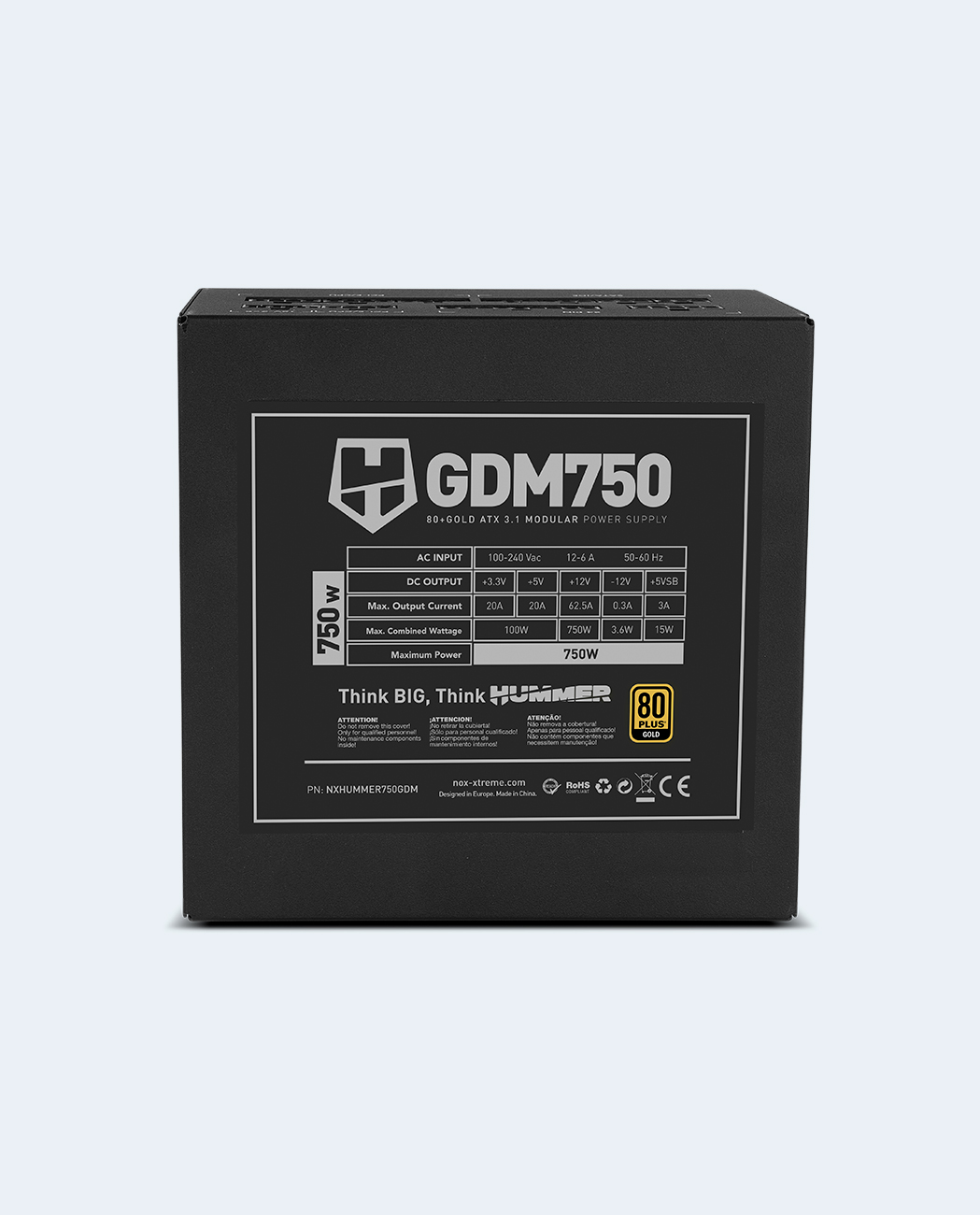 HUMMER GDM 750W GOLD